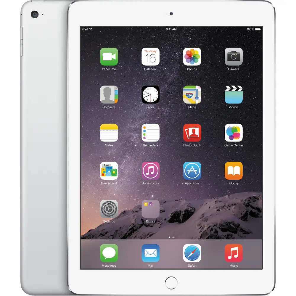 MNV62LL/A Apple iPad Air 2 WiFi - Silver - 32GB-1