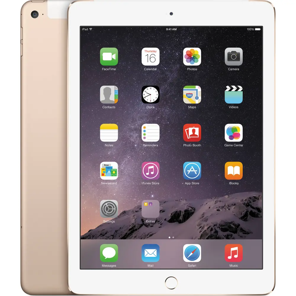 MNV72LL/A Apple iPad Air 2 WiFi - Gold - 32GB-1