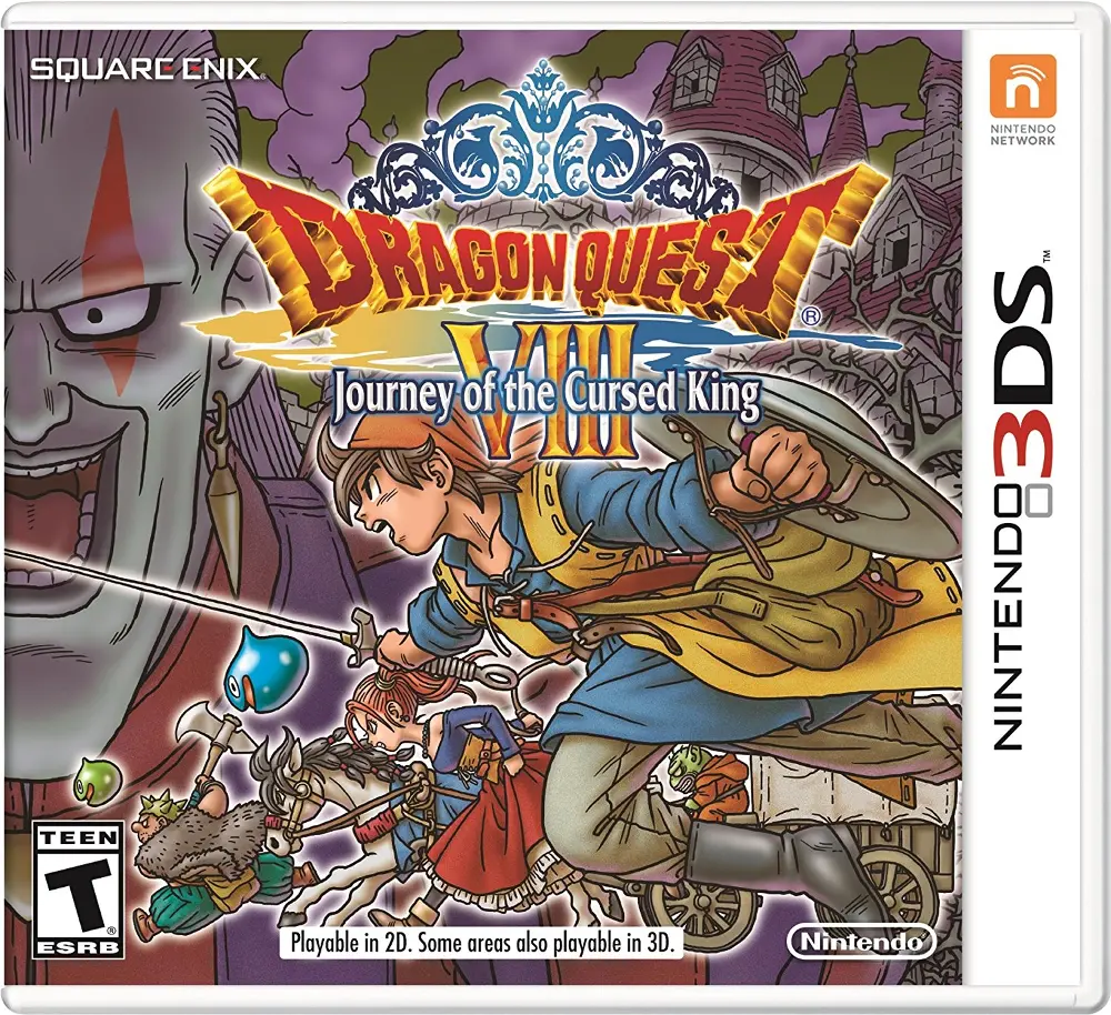 3DS CTR P BQ8E Dragon Quest VIII:Journey of the Cursed King - Nintendo 3DS-1