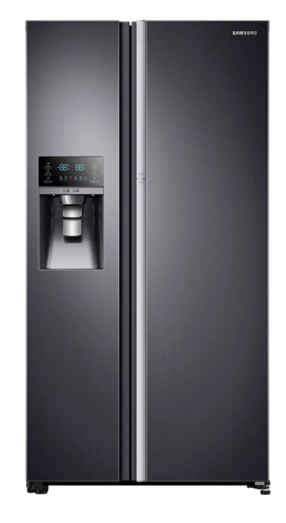 RH22H9010SG Samsung Black Stainless Steel Counter Depth Refrigerator - 36 Inch-1