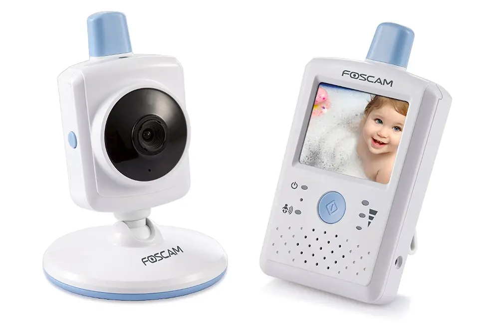 Foscam FBM2307 Digital Video Baby Monitor with 2.4 Inch LCD Touchscreen-1