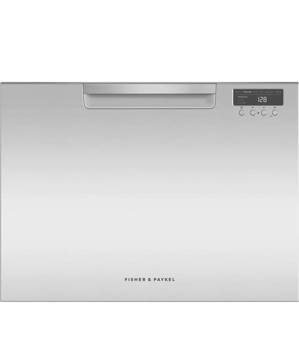 DD24SCTX9 Fisher & Paykel Tall Single DishDrawer - Stainless Steel-1