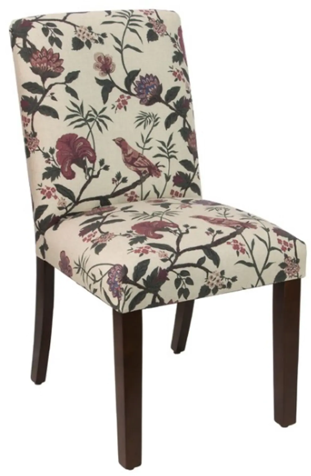 63-6SHNHLDRD Shaana Holiday Red Upholstered Dining Chair-1