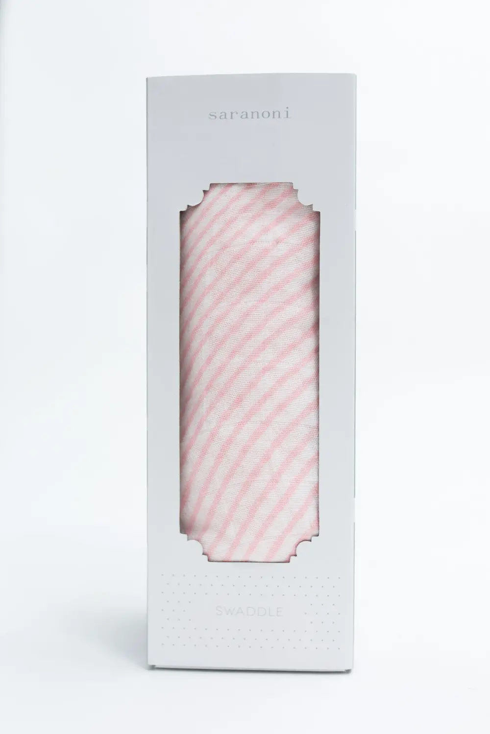Candy Stripe Bamboo Rayon Muslin Swaddle Blanket-1
