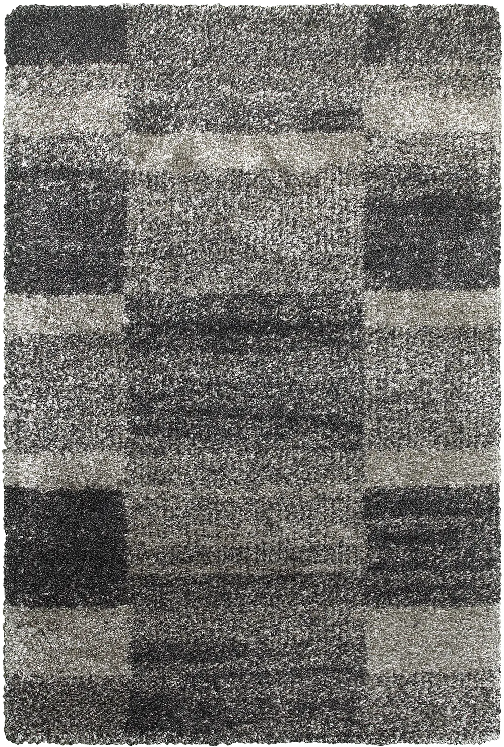 Henderson 5 x 8 Gray and Charcoal Area Rug-1