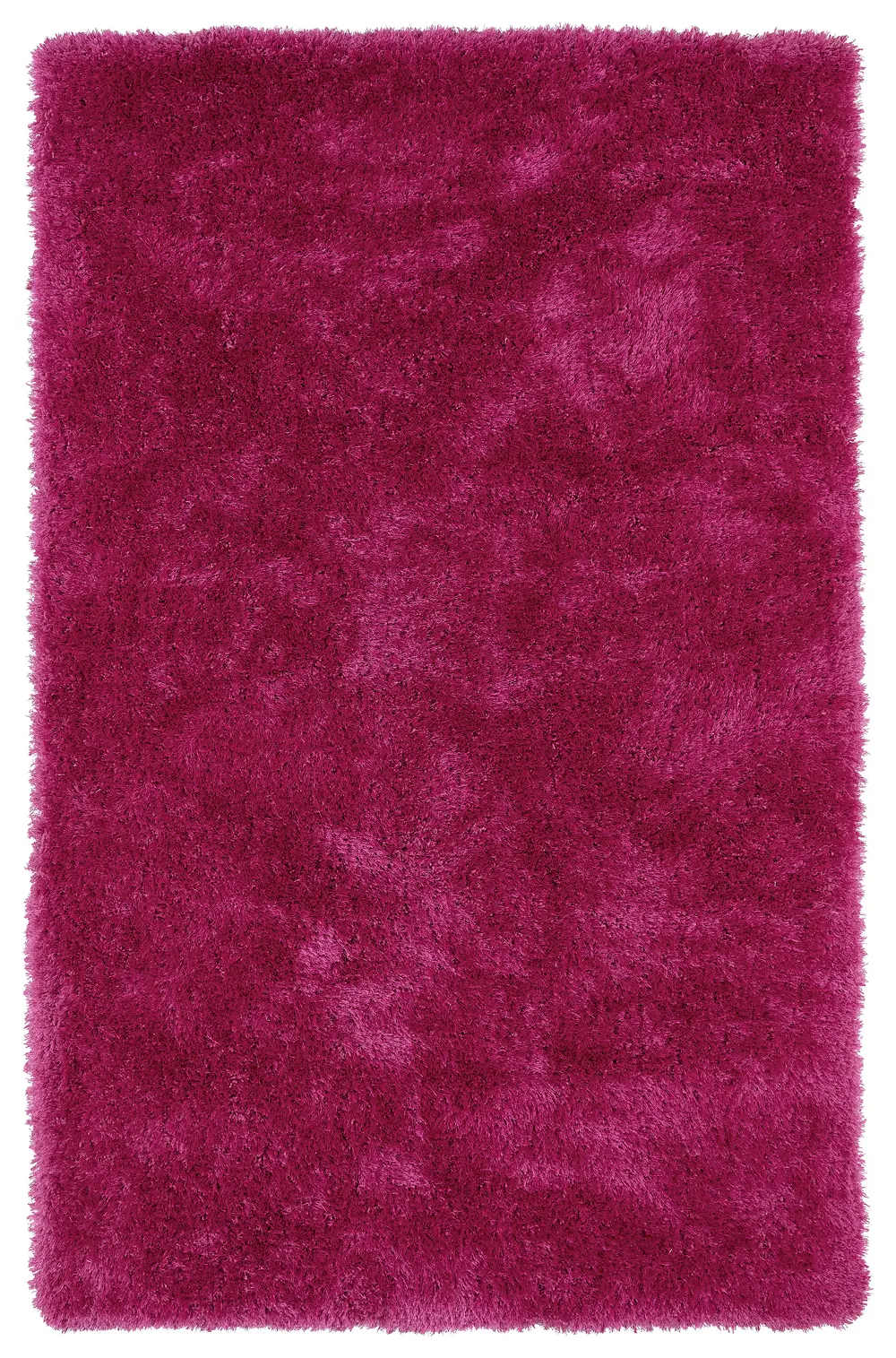 5 x 7 Medium Pink Shag Rug - Posh -1