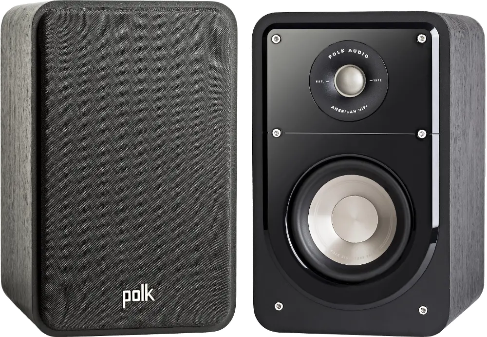 SIG-S15,BKS,BLK,PR Polk Audio Signature S15 Home Compact Bookshelf Speakers-1