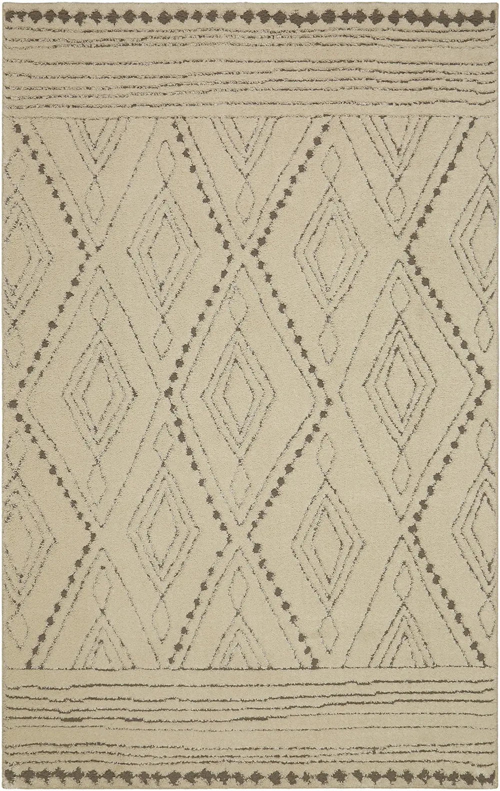 90874-93016/5X8/NOMA Nomad 5 x 8 Vado Cream, Light Gray, and Tan Area Rug-1