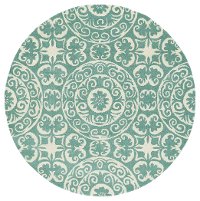 10' Round Mint Green and Ivory Area Rug - Evolution | RC Willey