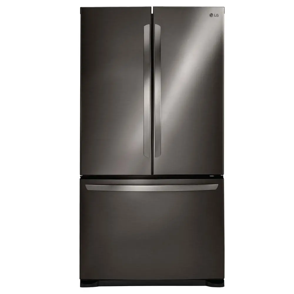 LFC21776D LG French Door Refrigerator - 30 Inch Black Stainless Steel-1