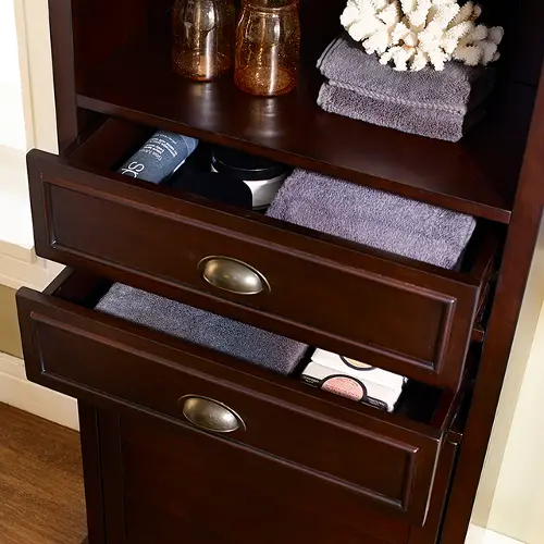 Sarah Storage Cabinet - Espresso  Beautiful bathroom furniture