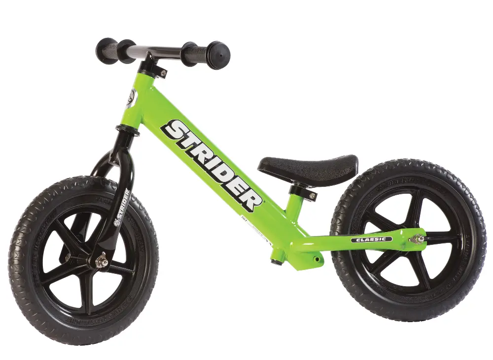 Strider 12 Classic Balance Bike - Green-1