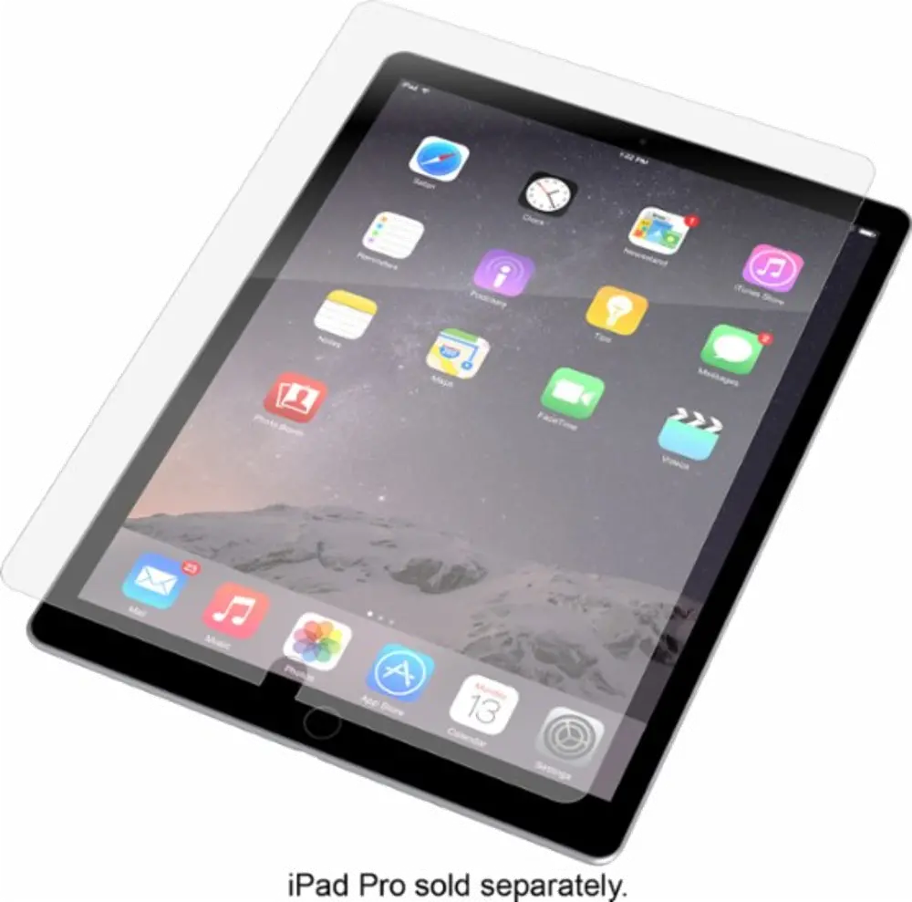 ID7GLS-F00 ZAGG - InvisibleShield Glass Screen Protector for iPad Pro 12.9 Inch-1