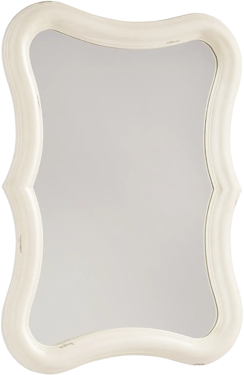 Magnolia Home Furniture White Silhouette Mirror-1