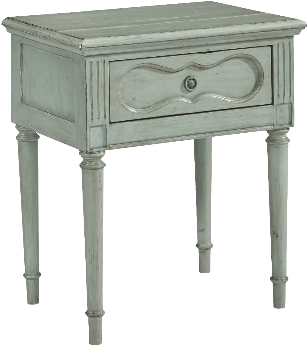Magnolia Home Furniture French Blue Night Table - Cameo-1