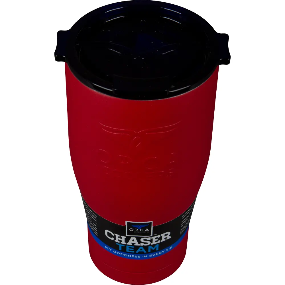 ORCA 27 Ounce Red/Black Chaser-1