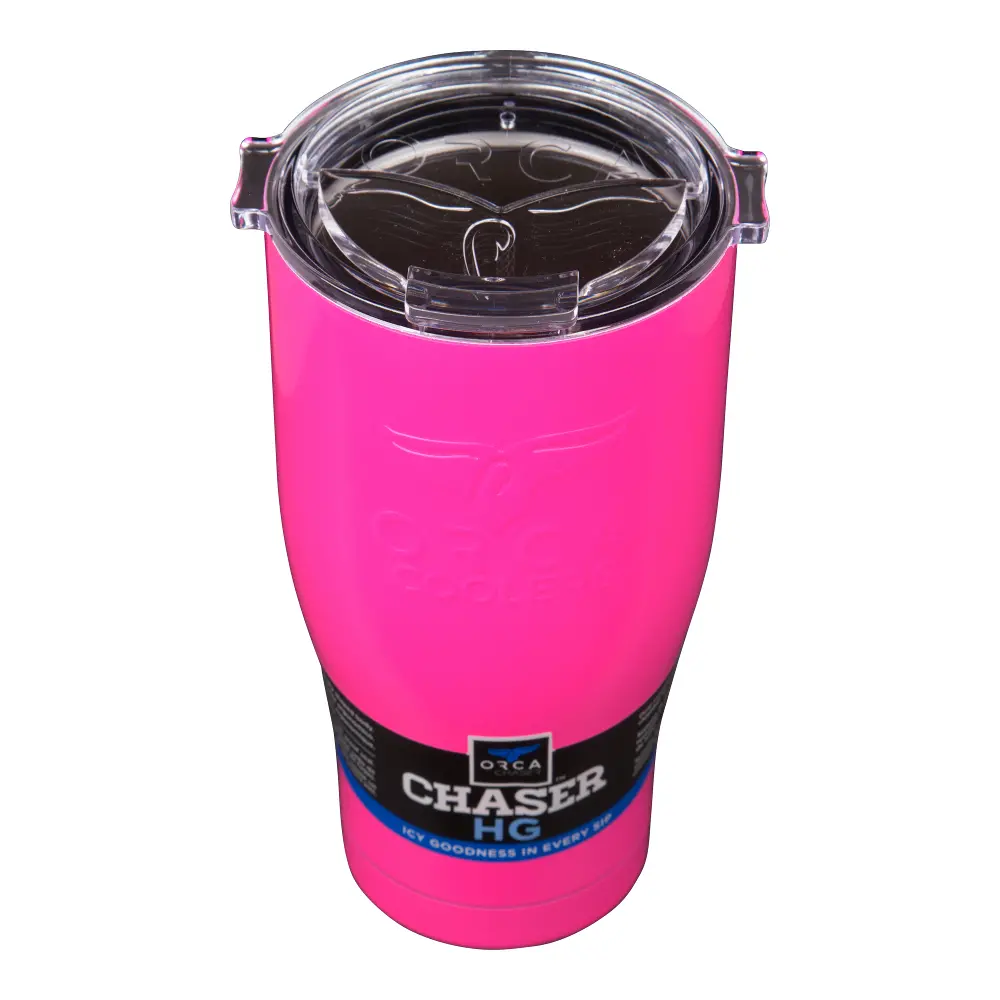 ORCA 27 Ounce Pink/Clear Chaser HG-1