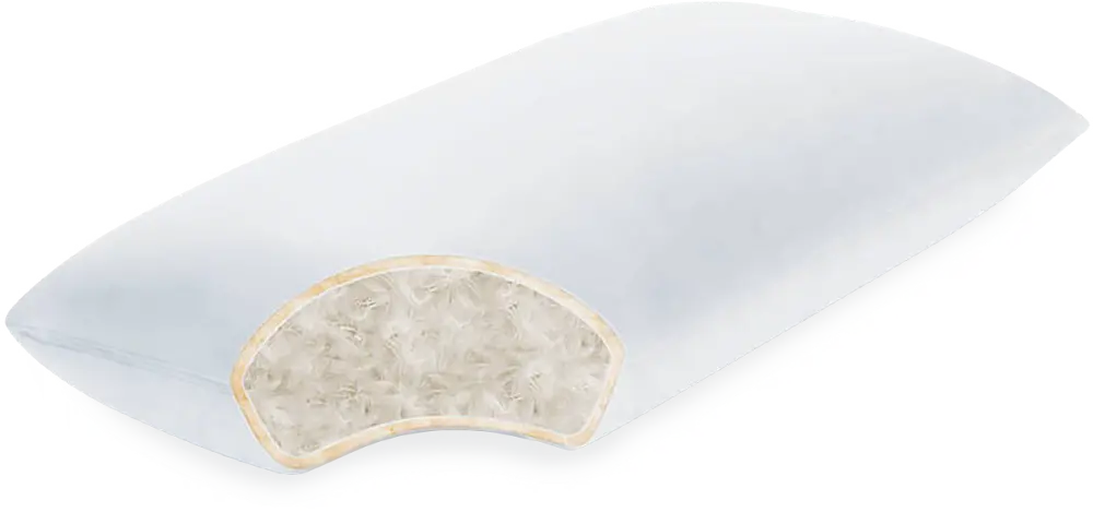 Malouf Standard Size Down Blend Pillow-1