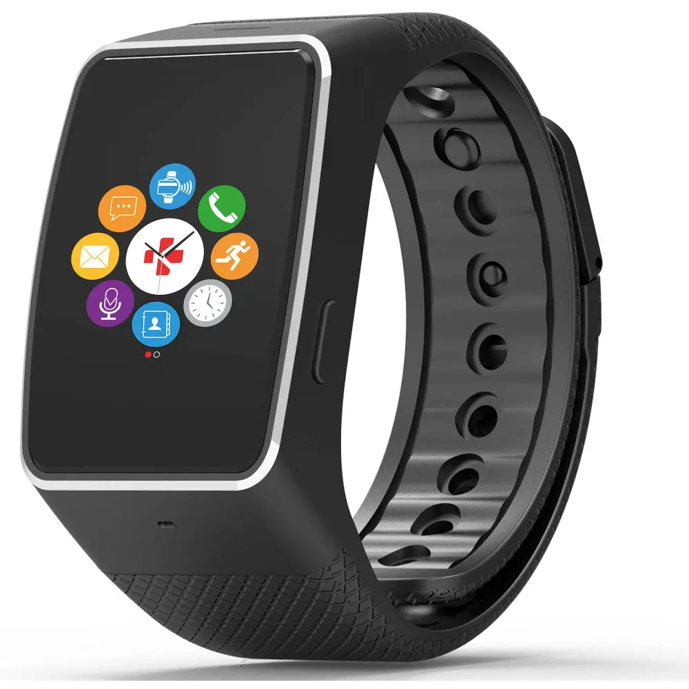MyKronoz ZeWatch4 NFC-Enabled Smartwatch - Black -1