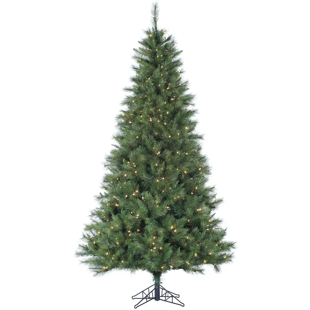 FFCM065-5GR 6.5 Ft Canyon Pine LED Light Christmas Tree-1