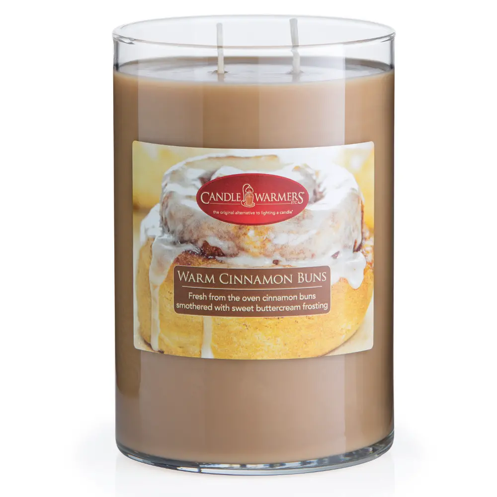 Warm Cinnamon Buns 22oz Candle - Candle Warmers-1