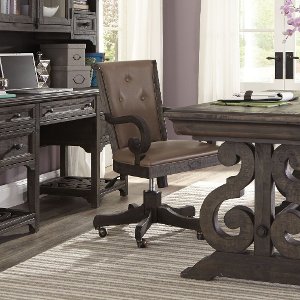 RC Willey has comfortable & stylish office chairs for home RC Willey has comfortable & stylish office chairs for home - ... Upholstered Office Chair on Wheels - Bellamy