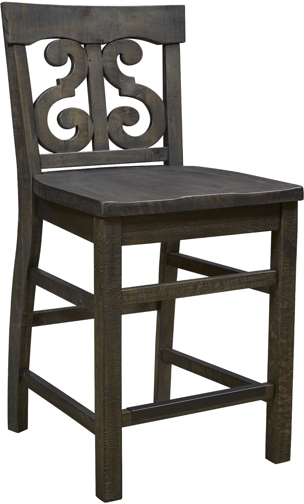 Deep Weathered Counter Height Desk Chair Bellamy Rc Willey Deep Weathered Counter Height Desk Chair Bellamy Rc Willey Furniture