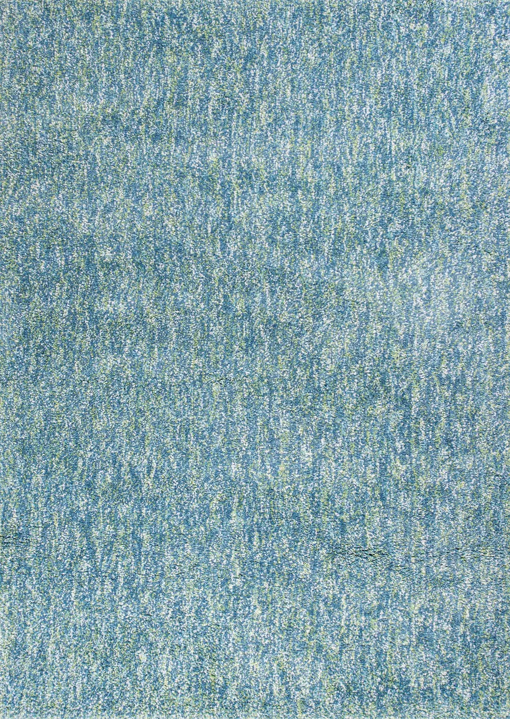 7 x 9 Large Seafoam Blue and Ivory Area Rug - Bliss   -1
