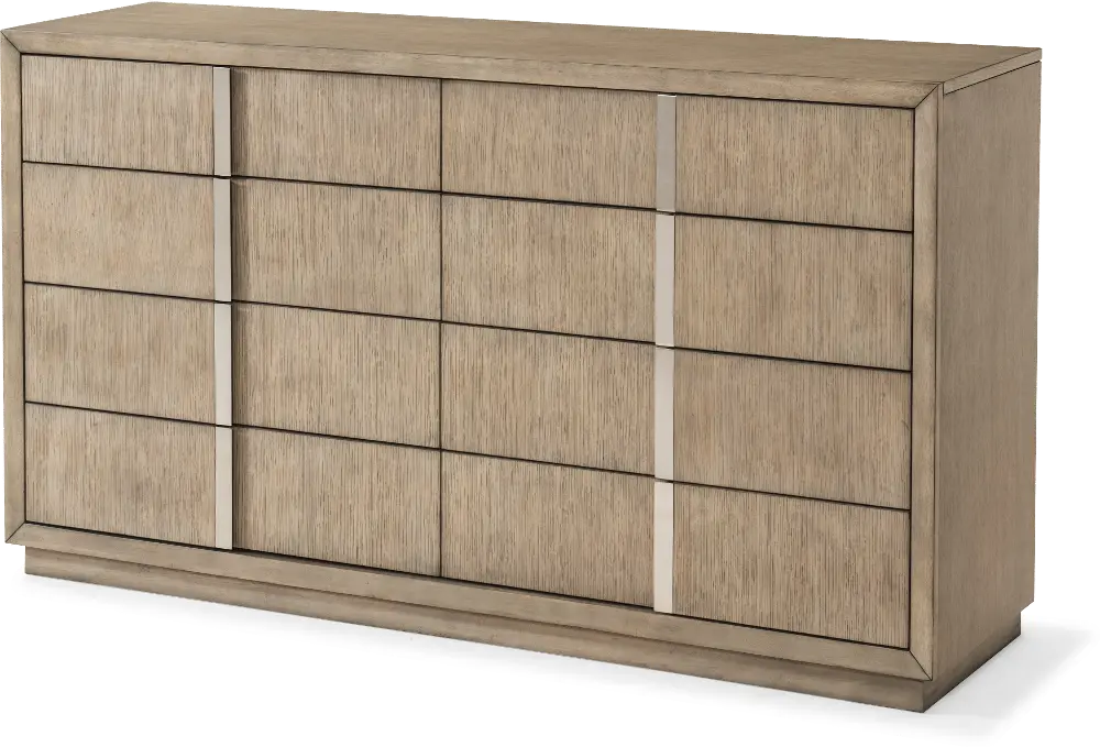Modern Driftwood Gray Dresser - Melbourne-1