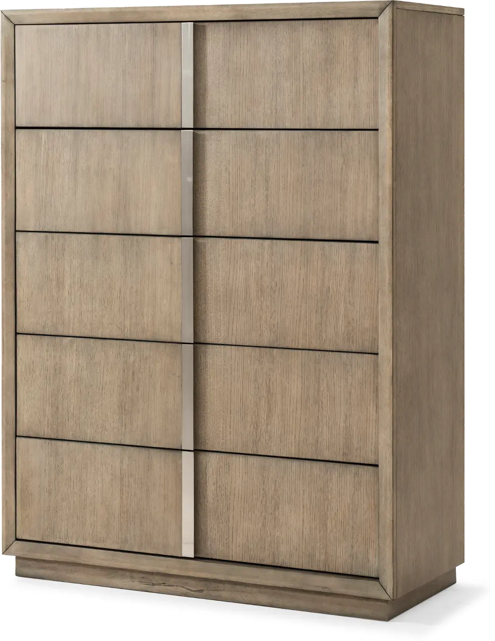 Modern Driftwood Gray Chest of Drawers - Melbourne-1