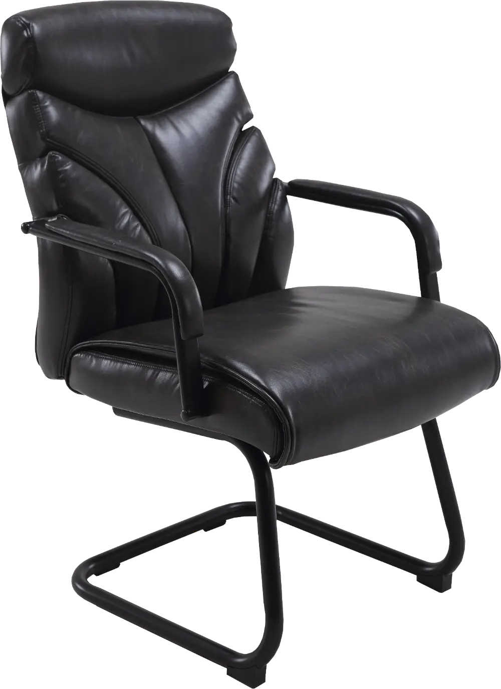Ember Black Guest Chair-1
