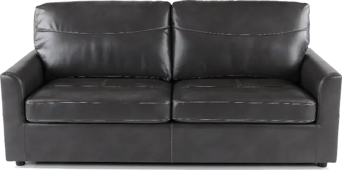 Slumber Charcoal Gray Queen Sofa Bed, Queen Sofa Bed Couch