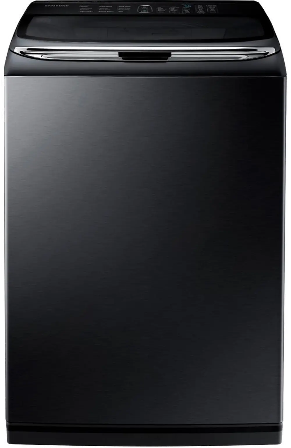 WA50K8600AV Samsung Black Stainless Steel Top Load Washer-1