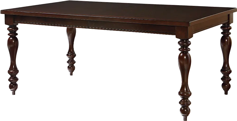 Traditional Brown Dining Room Table - McGregor-1