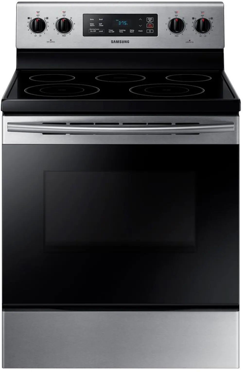 NE59M4310SS Samsung Electric Range with Warming Center - 5.9 cu. ft. Stainless Steel-1