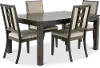 Hartford Gray 5 Piece Dining Set