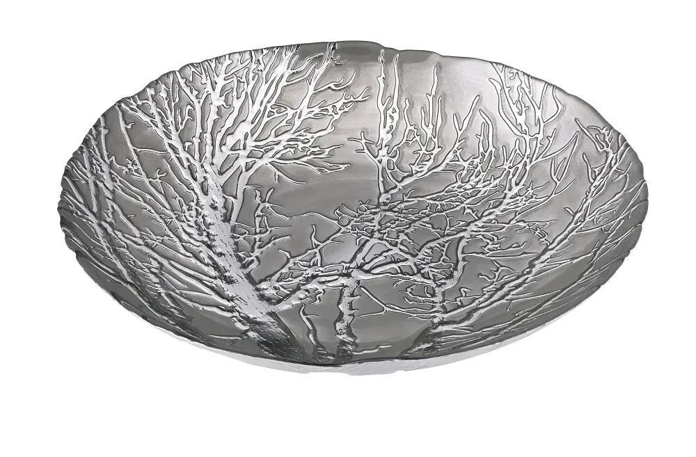 Silver Plated Ethereal Tree Bowl-1