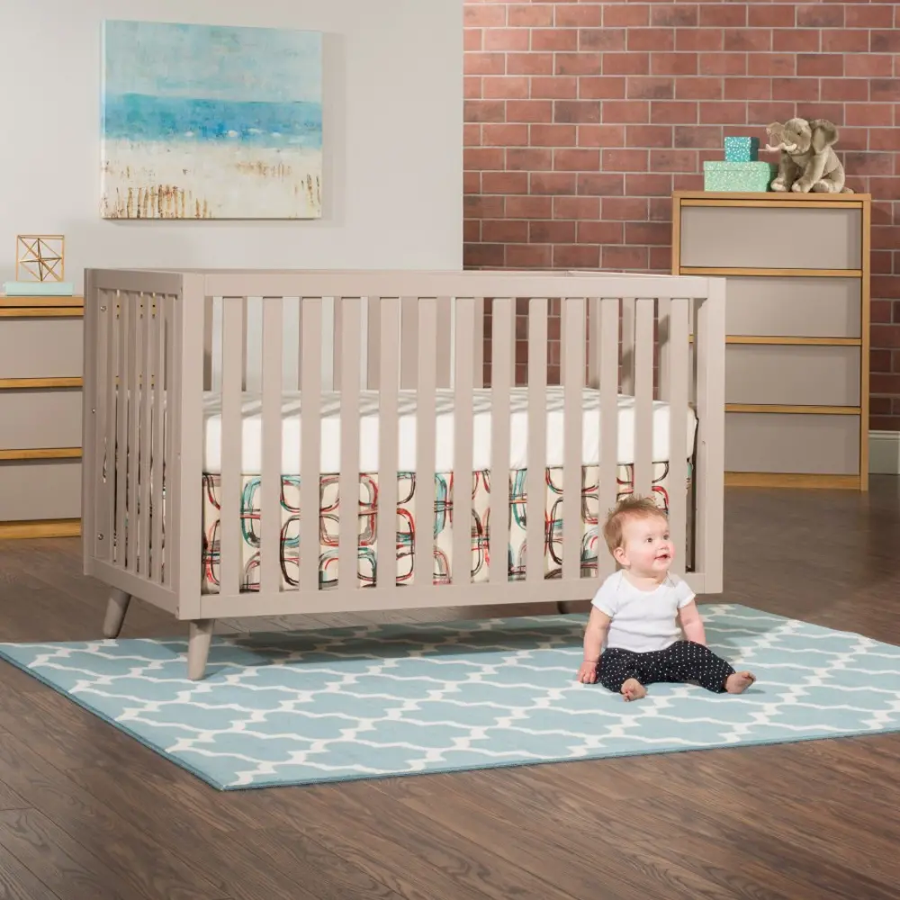 F35101.03 Child Craft Potters Clay 4-in-1 Convertible Crib-1