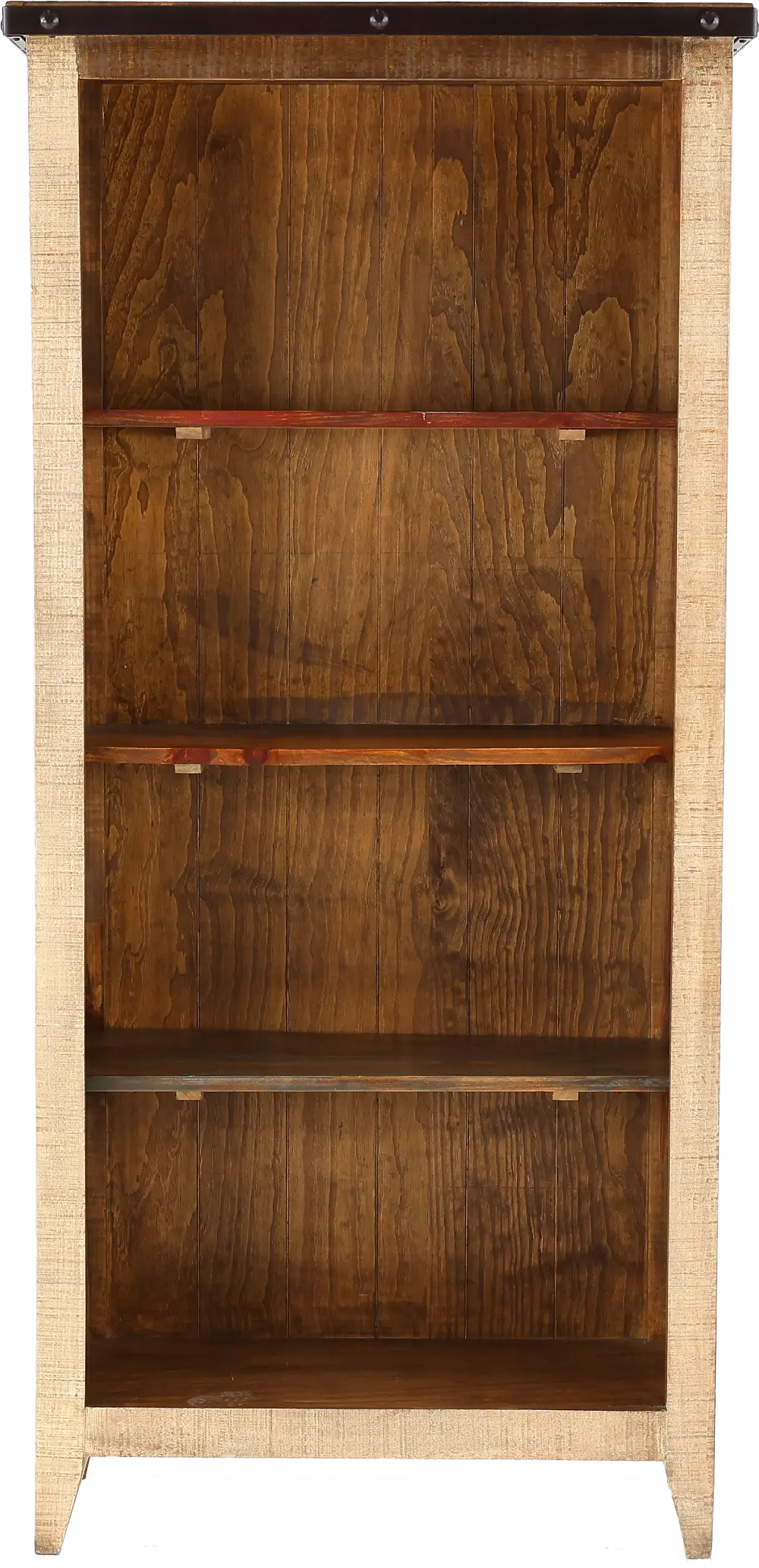Antique Pine Bookcase-1