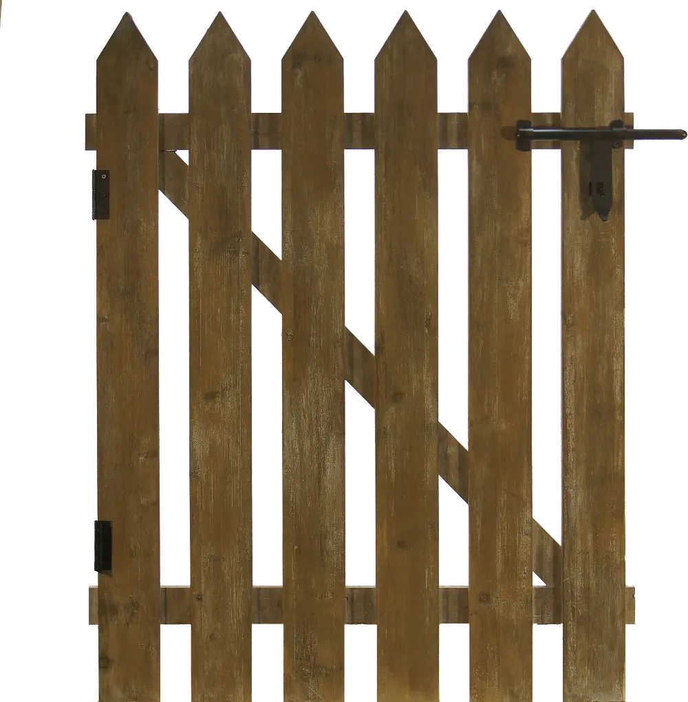 Wood Decorative Fence Wall Decor-1