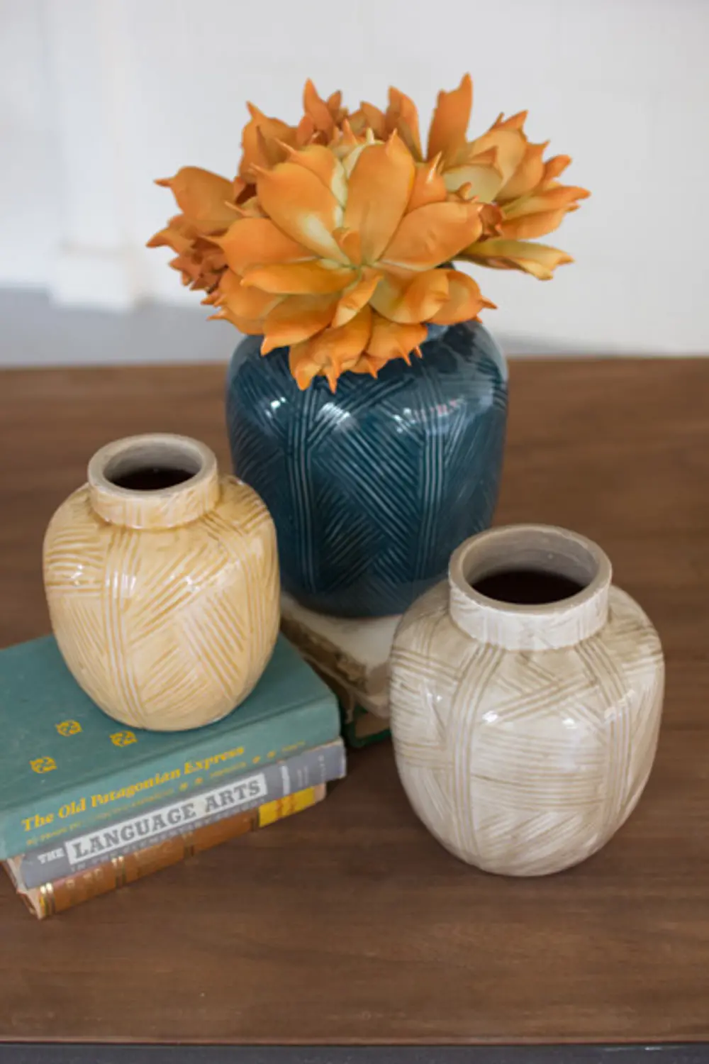 Assorted Colored Ceramic Vase-1