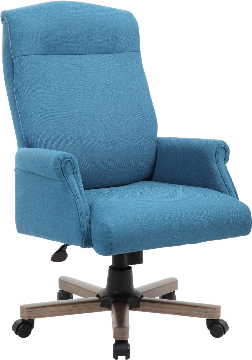 Peacock Blue Executive Office Chair-1