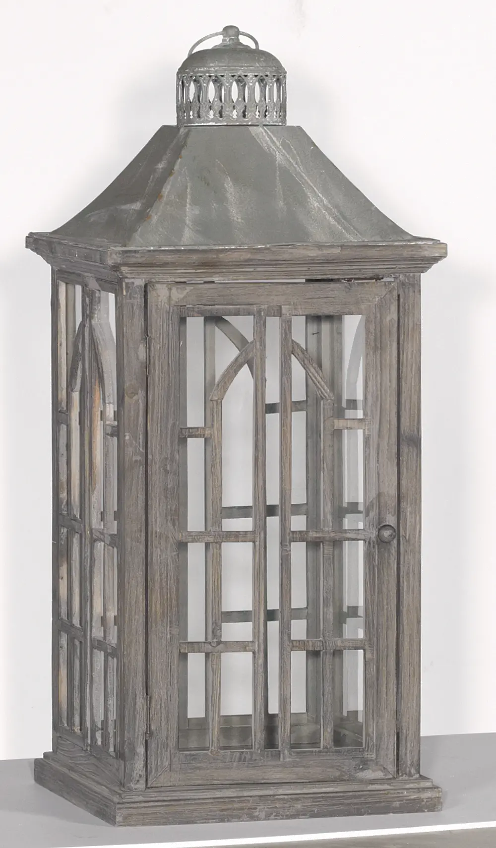 29 Inch Wooden Palladium Window Estate Lantern-1