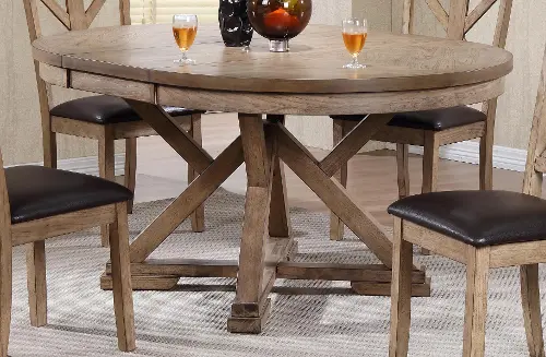 Grandview Mushroom Round Dining Table | RC Willey