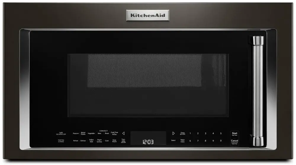 KMHC319EBS KitchenAid Over the Range Convection Microwave - 1.9 cu. ft. Black Stainless Steel-1
