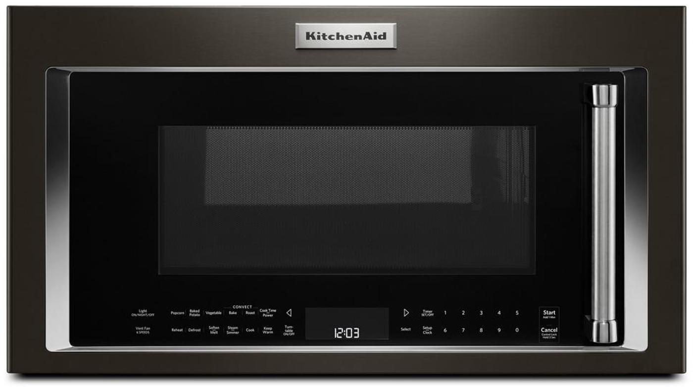 KMHC319EBS KitchenAid Over the Range Convection Microwave - 1.9 cu. ft. Black Stainless Steel