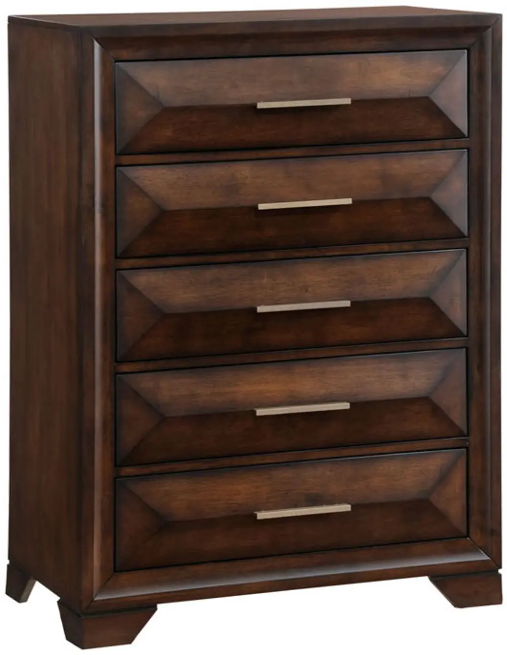 Contemporary Tobacco Brown Chest of Drawers - Anthem-1