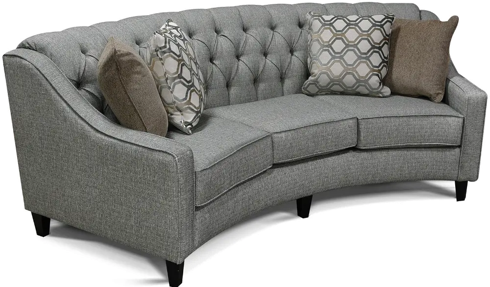Classic Contemporary Gray Sofa - Finneran-1