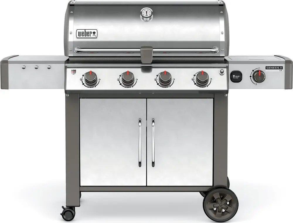 67004001 Weber Genesis II LX S-440 Natural Gas Grill Stainless Steel -1