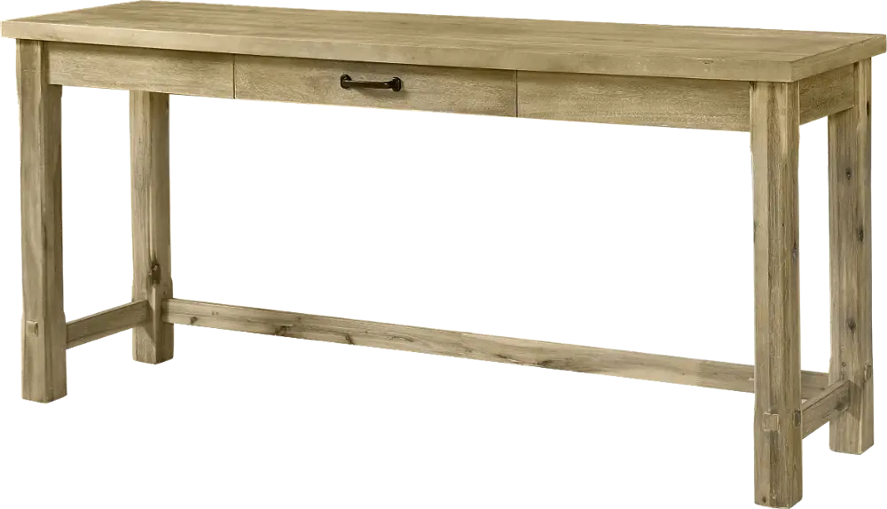 Rustic Wood Sofa Table - Napa-1